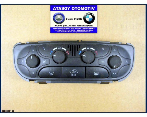 MERCEDES W209 CLK KALORİFER PANELİ 2038300185 2038301185 2038300485 2038301285 9140010321 9140010477 A2038300185 A2038301185 A2038300485 A2038301285 W203 CLC KALORİFER PANELİ